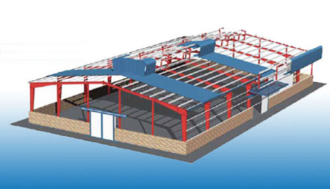 Thi công nhà xưởng bằng bạt mái che công nghiệp