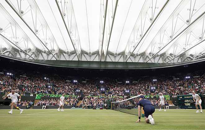 Mái che sân tennis